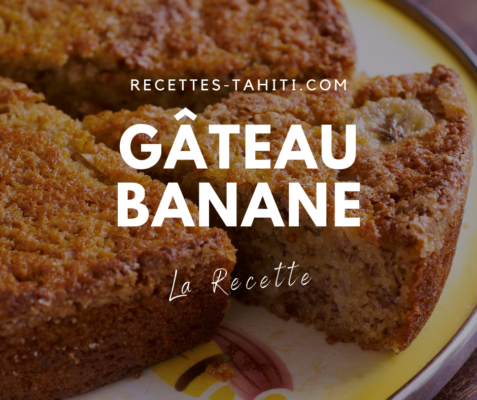 Gâteau Banane
