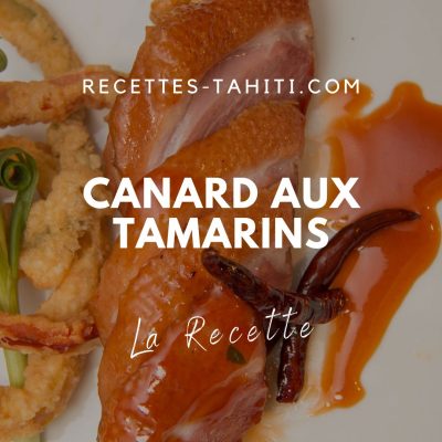 Canard aux tamarins